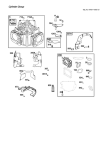 Part Location Diagram of 594902 Briggs and Stratton Plate-Back